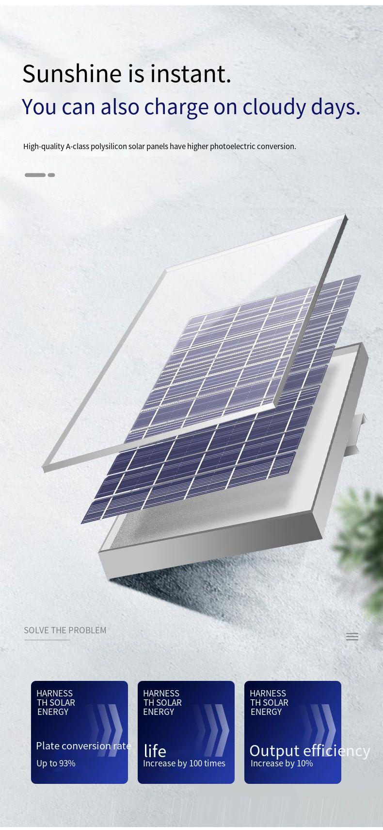 600LED Solar Street Light Wate - Solar Garden Light Dusk To Dawn review and price