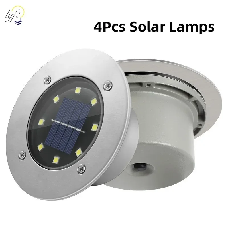 4Pcs LED Solar Garden Lights O - Solar Garden Spotlight Rgb review and price
