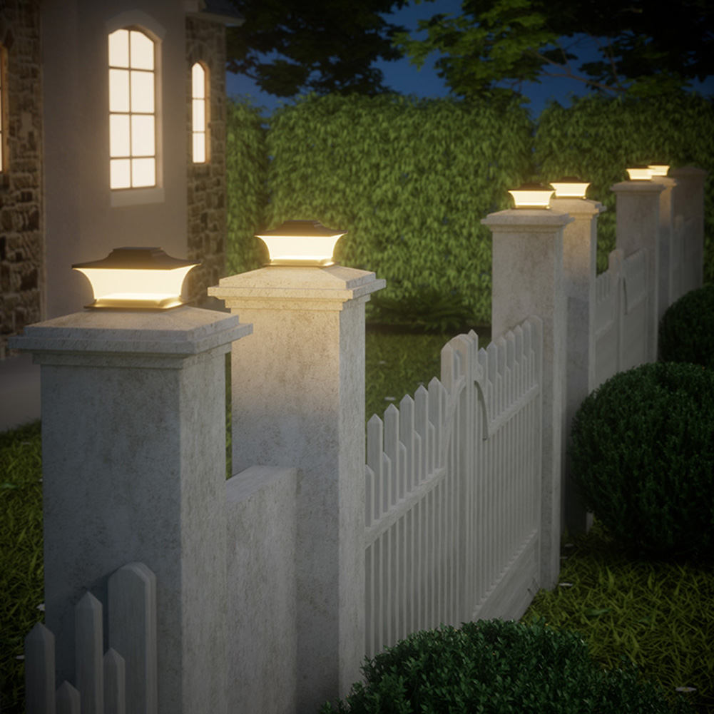 Solar Post Cap Light LED Fence - Solar Post Cap Light 4X4 review and price