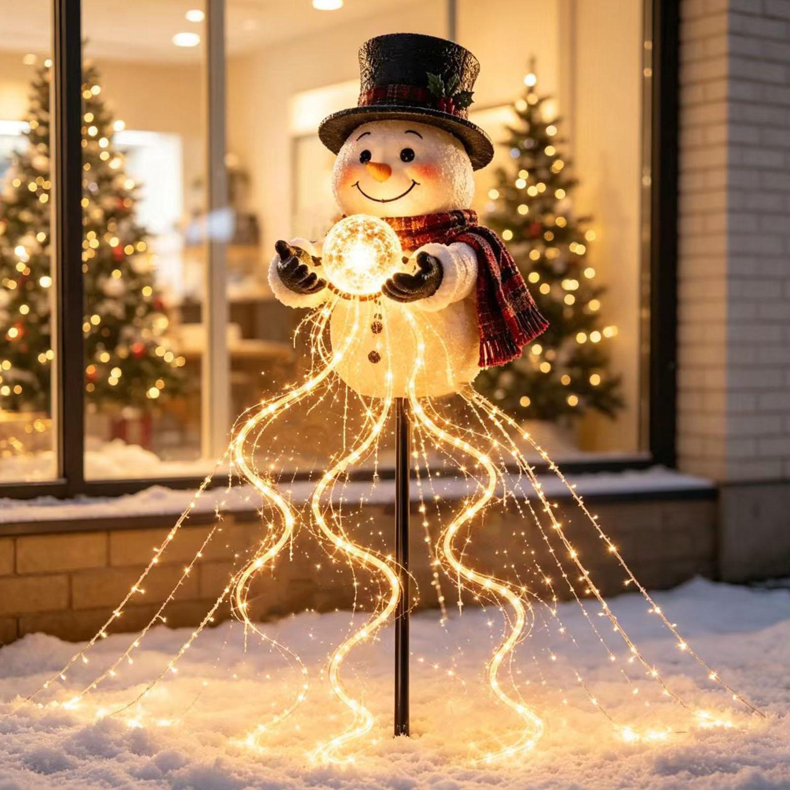 Solar Christmas Snowman Garden - Solar Ground Light Driveway review and price