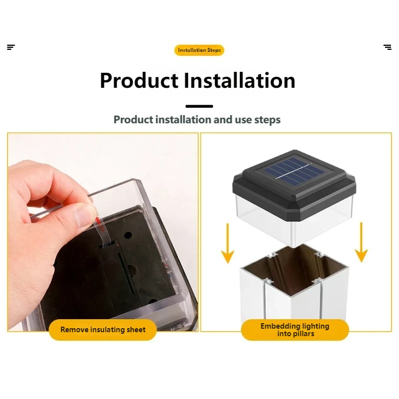 5 Sizes Available Ip65 Waterpr - Solar Post Cap Light 4X4 review and price