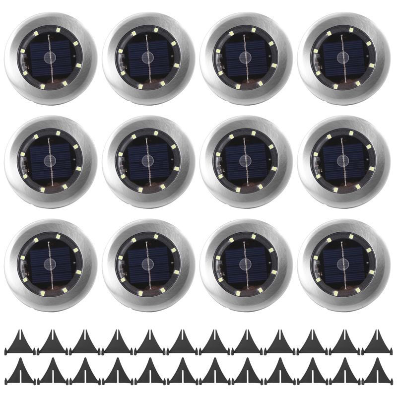 BAAJ-12 Pack Solar Lights Outd - Solar Pathway Lights 8 Pack review and price