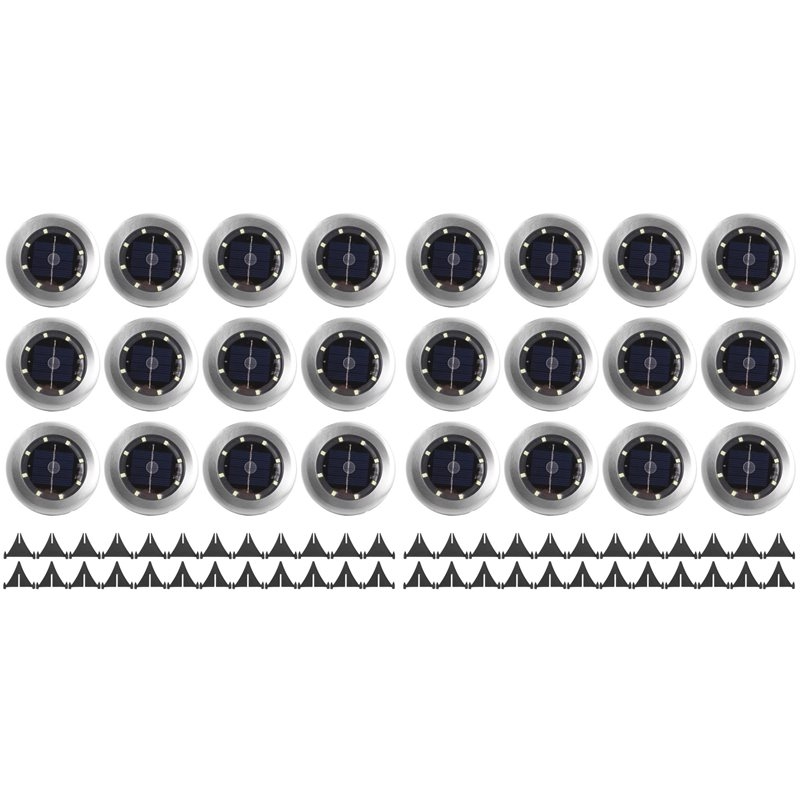 24 Pack Solar Lights Outdoor G - Solar Pathway Lights 8 Pack review and price